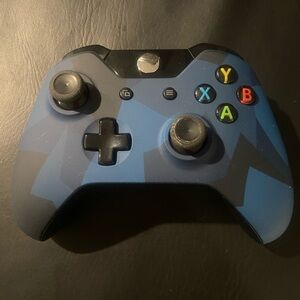 Blue Wireless Gaming Controller